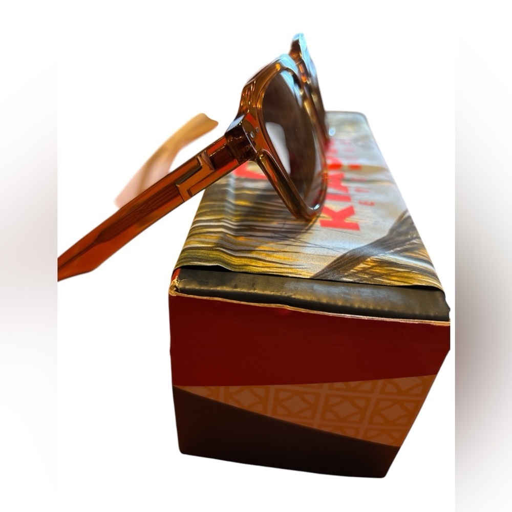 KIAURA Lautner Premium UV400 Polarized Sunglasses - Whiskey - XL - Picture 5 of 9